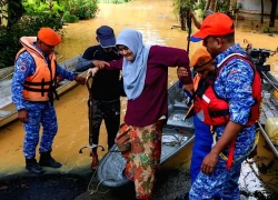 Malaysia: Hơn 33.000 người bị ảnh hưởng sau mưa lũ