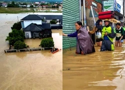 Mưa lũ tại châu Á: Vẫn còn hàng trăm người mất tích