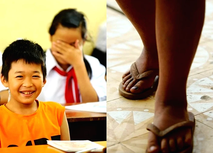 Thương thắt lòng buổi học đầu sau lũ của học sinh Đắk Lắk