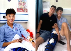 Tình hình của Văn Trường U22 Việt Nam sau phẫu thuật chấn thương