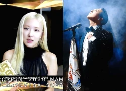 Tổng kết MAMA 2025: Rosé "out trình" BLACKPINK, G-DRAGON trượt Daesang khiến dân tình nổi điên