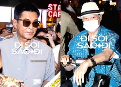 2 "ông trùm Cbiz" đổ bộ Tân Sơn Nhất: "Dương Quá" Cổ Thiên Lạc lộ nhan sắc thật, "đại ca" Hồng Kim Bảo phải ngồi xe lăn!