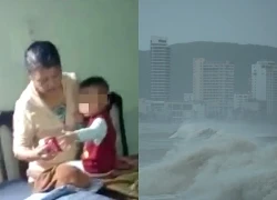 3 người kẹt trong căn nhà bị sập do bão số 13, Đại tá công an chỉ đạo khẩn