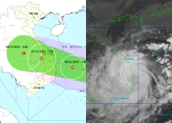 Bão Kalmaegi đi nhanh, đổ bộ Đà Nẵng - Khánh Hòa từ 18 giờ hôm nay