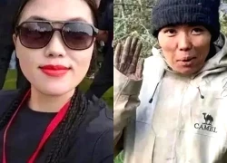 Ngoại hình gây sốc của cô gái TQ sau 14 ngày thi sinh tồn trên núi