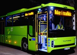 Xe buýt ở Na Uy có thể bị điều khiển từ xa bởi nhà sản xuất từ Trung Quốc