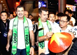 Figo đối đầu Kaka tại Việt Nam
