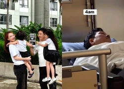 Gia đình Trường Giang bất ổn: Con gái bị sốc phản vệ, Nhã Phương cấp cứu