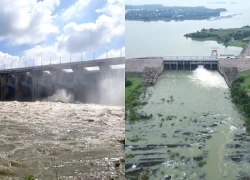 Hồ thủy điện lớn nhất miền Nam xả lũ tăng gấp 3 lần, cảnh báo ngập úng