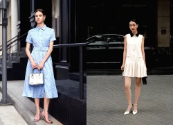 Hóa nàng thơ với vẻ đẹp không tuổi của những chiếc váy sơ mi