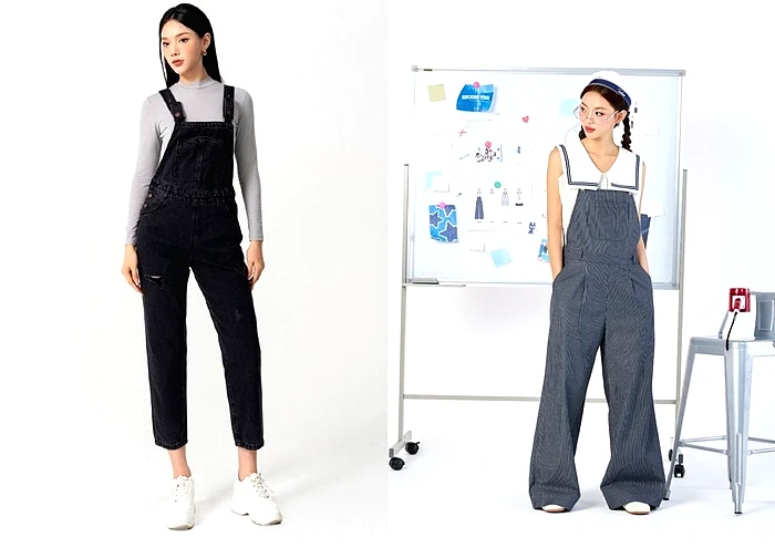 Quay lại thanh xuân rực rỡ với những chiếc quần yếm năng động