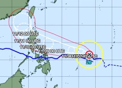 Siêu bão Fung-wong khả năng vào Biển Đông thành bão số 14 đầu tuần tới