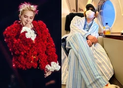 Tình trạng của G-DRAGON trên chiếc chuyên cơ giá 1.200 tỷ đồng sang Việt Nam