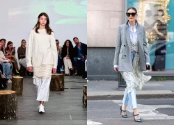 Từ hè sang thu, váy vẫn luôn được ưa chuộng nhờ cách phối đồ cực khéo