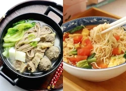 2 món mì dễ nấu giúp bạn có bữa sáng cực ngon và ấm bụng vào ngày mưa lạnh