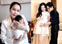 Bức ảnh sau sinh của Hoa hậu Phương Lê gây chú ý