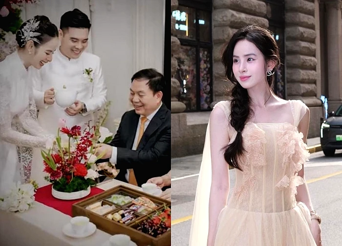 Chân dung thiếu gia Việt cưới mỹ nhân có "nụ cười triệu view" hot nhất hôm nay