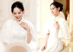 Lễ đón dâu của Hương Liên: Cô dâu đeo sính lễ 200 triệu khoe viusal nức nở, 1 chi tiết bí ẩn gây bàn tán