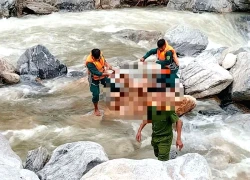 Nhóm trẻ đi tắm suối bị nước cuốn trôi, một em tử vong, một em mất tích