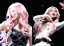 Nữ thần Kpop có mái tóc được ví như "cơ thể sống", chung nhóm thì tàng hình nhưng đứng 1 mình chấp luôn Jang Wonyoung