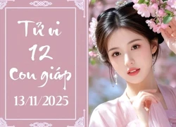 Tử vi 12 con giáp hôm nay ngày 13/11/2025: Tỵ thuận lợi, Thân lận đận