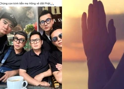 Bằng Kiều bị "ném đá" dữ dội khi đăng ảnh selfie ở đám tang mẹ Tuấn Hưng