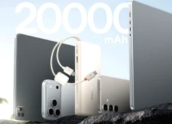 Baseus ra mắt pin sạc dự phòng EnerFill FC41: công suất 100W, tích hợp 2 dây USB-C