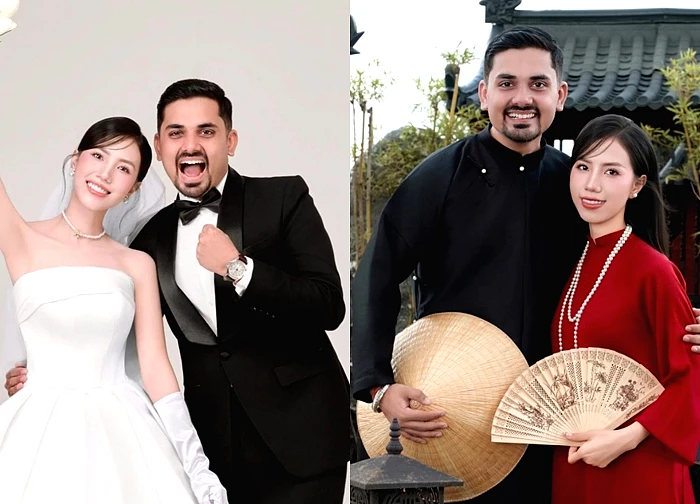 Đám cưới 'triệu view' của chú rể Ấn Độ và cô dâu miền Tây