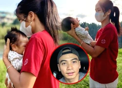 H'Hen Niê bị bắt lỗi khi cho con tắm nắng sai cách, chồng nhiếp ảnh bênh vội