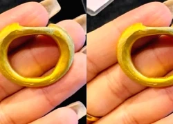 Mang chiếc nhẫn cổ đi kiểm tra, cô gái sốc nặng khi biết giá trị