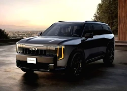 Mẫu KIA Telluride 2027 có thiết kế vuông vức