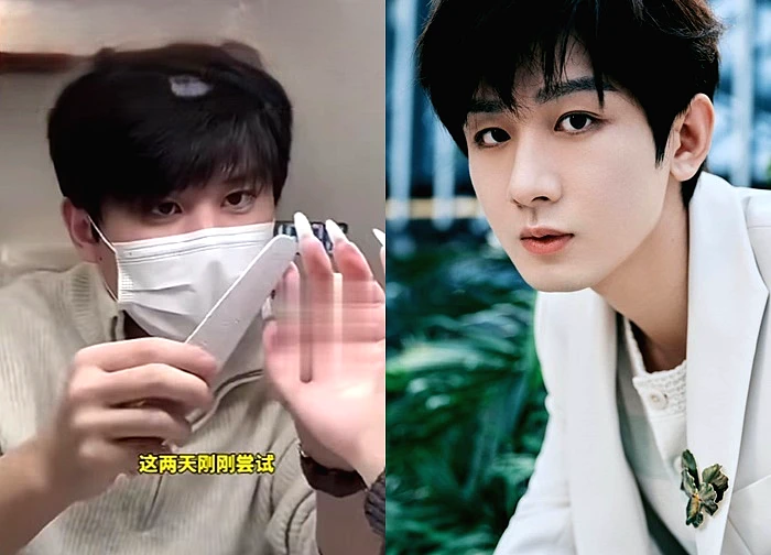 Mỹ nam đang hot bỗng chán showbiz, đổi nghề đi làm nails?