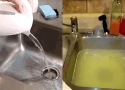 Đổ nước nóng vào bồn rửa bát: Hành động đáng lẽ phải bị cấm, rất tiếc nhiều người vẫn làm