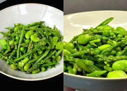 Salad của người giàu: Công thức giảm cân đang gây bão, kết hợp măng tây cùng "kho báu đen" đắt đỏ, ăn hoài không chán!