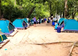 Thác Bà hùng vĩ giữa rừng Tánh Linh