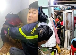 Bé gái 8 tuổi bị vùi lấp do sạt lở ở Đà Lạt, cảnh sát đào đất giải cứu