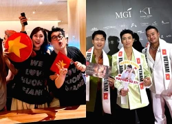 Dàn sao Việt sang Thái ủng hộ Hương Giang: Khí thế hừng hực trước thềm Chung kết Miss Universe!