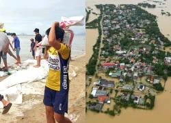 Diễn biến trận "đại hồng thủy" ở miền Trung, nhiều nơi chìm trong biển nước