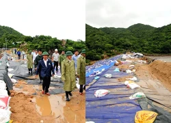 Hồ chứa hơn 1 triệu m bị xói lở thân đập, đặc công nước ứng cứu khẩn cấp