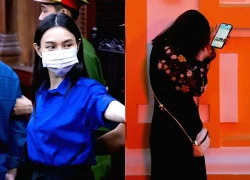 Mẹ Thùy Tiên gục khóc, con gái vẫy tay chào sau khi nghe tòa tuyên án 2 năm tù