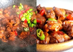 Thịt con này giá cực rẻ nhưng protein lại cao, đem kho bia được món trôi cả nồi cơm