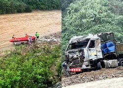 Tìm kiếm tài xế bị lũ cuốn ở Quảng Trị: Chủ xe xác nhận đồ vật vừa được phát hiện