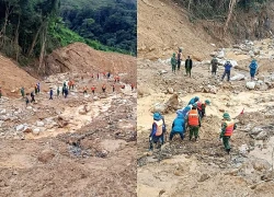 Tìm thấy thi thể đầu tiên trong vụ sạt lở vùi lấp 3 người ở Đà Nẵng