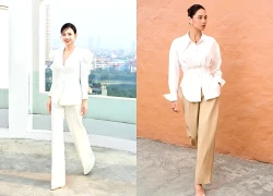 Trang phục chiết eo tôn 'đường cong' mềm mại của phái đẹp