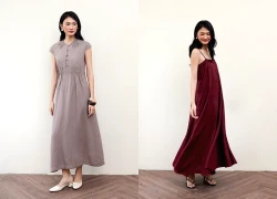 Trở về với vẻ đẹp tự nhiên cùng áo, váy linen