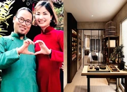 Cận cảnh căn nhà bạc tỷ của nghệ sĩ Vượng Râu và vợ kém 5 tuổi