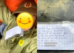 "Con đi cứu trợ ở khu vực bão lũ, nếu có chuyện gì nhờ mọi người đưa con về lại với ba mẹ con nha"