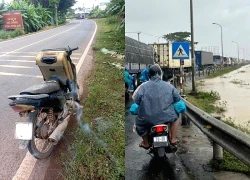 Những chuyến đi &#8217;sống chết&#8217; về quê trong đêm lũ