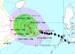 Bão số 15 mạnh lên cấp 12, giật cấp 15, từ hôm nay bão đi chậm lại và lắt léo