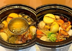 Cách nấu nước dùng &#8220;thần thánh&#8221; ngọt tự nhiên, làm món gì cũng ngon